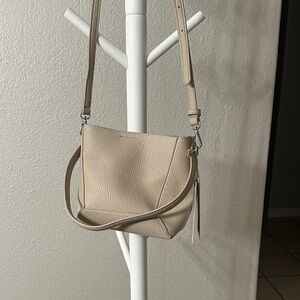Antik Kraft Beige Crossbody Bag